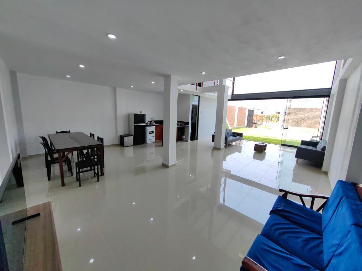 Casa De Playa Con Piscina Villa Ancon Ngoại thất bức ảnh