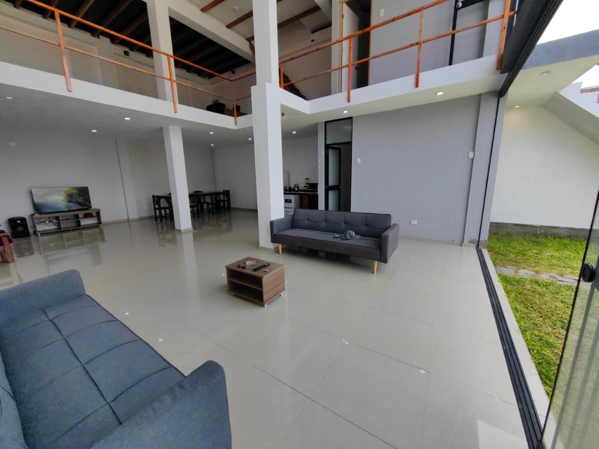Casa De Playa Con Piscina Villa Ancon Ngoại thất bức ảnh